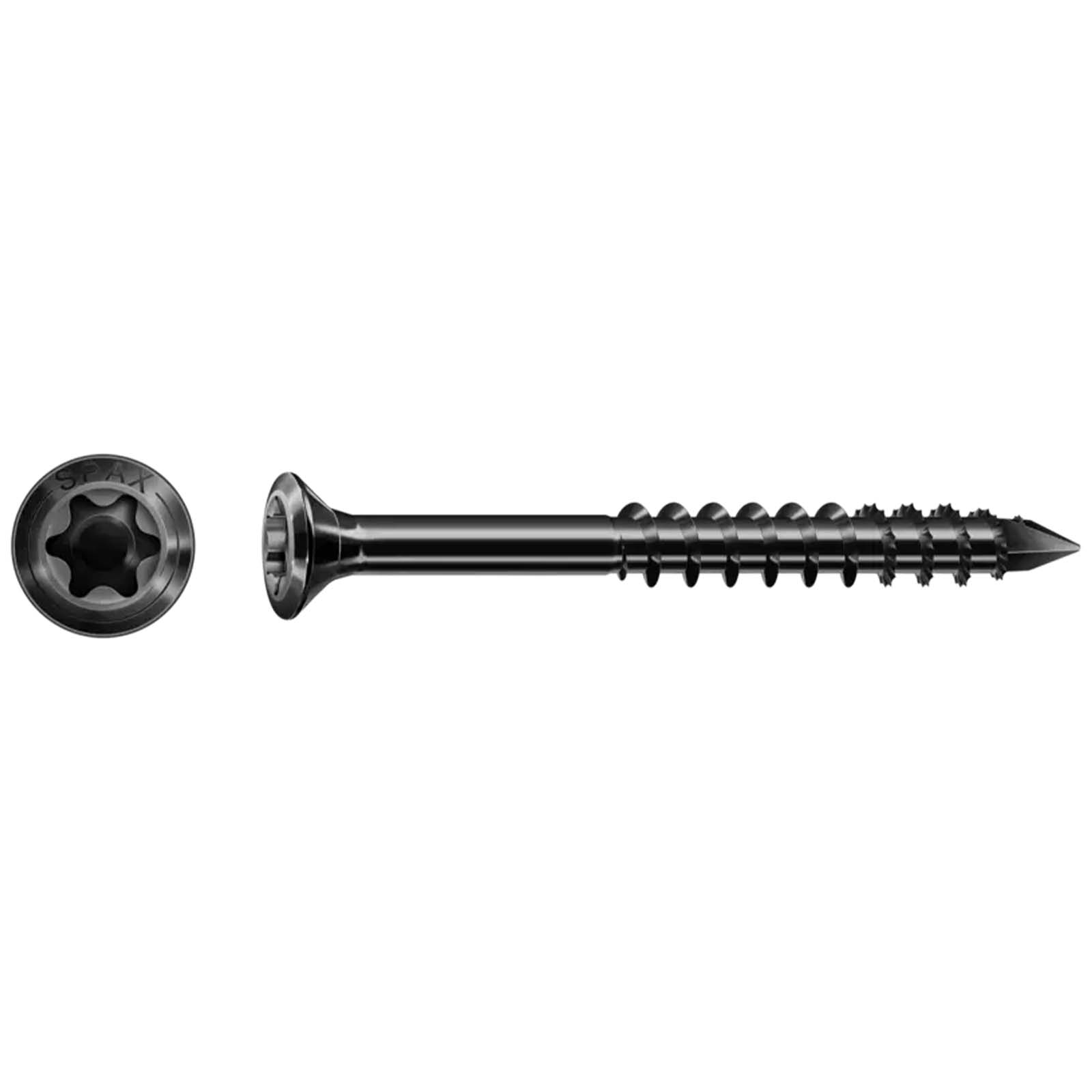 Spax Facade A2 Small Head Blax Stainless Steel Screws 4mm 45mm Pack of 100